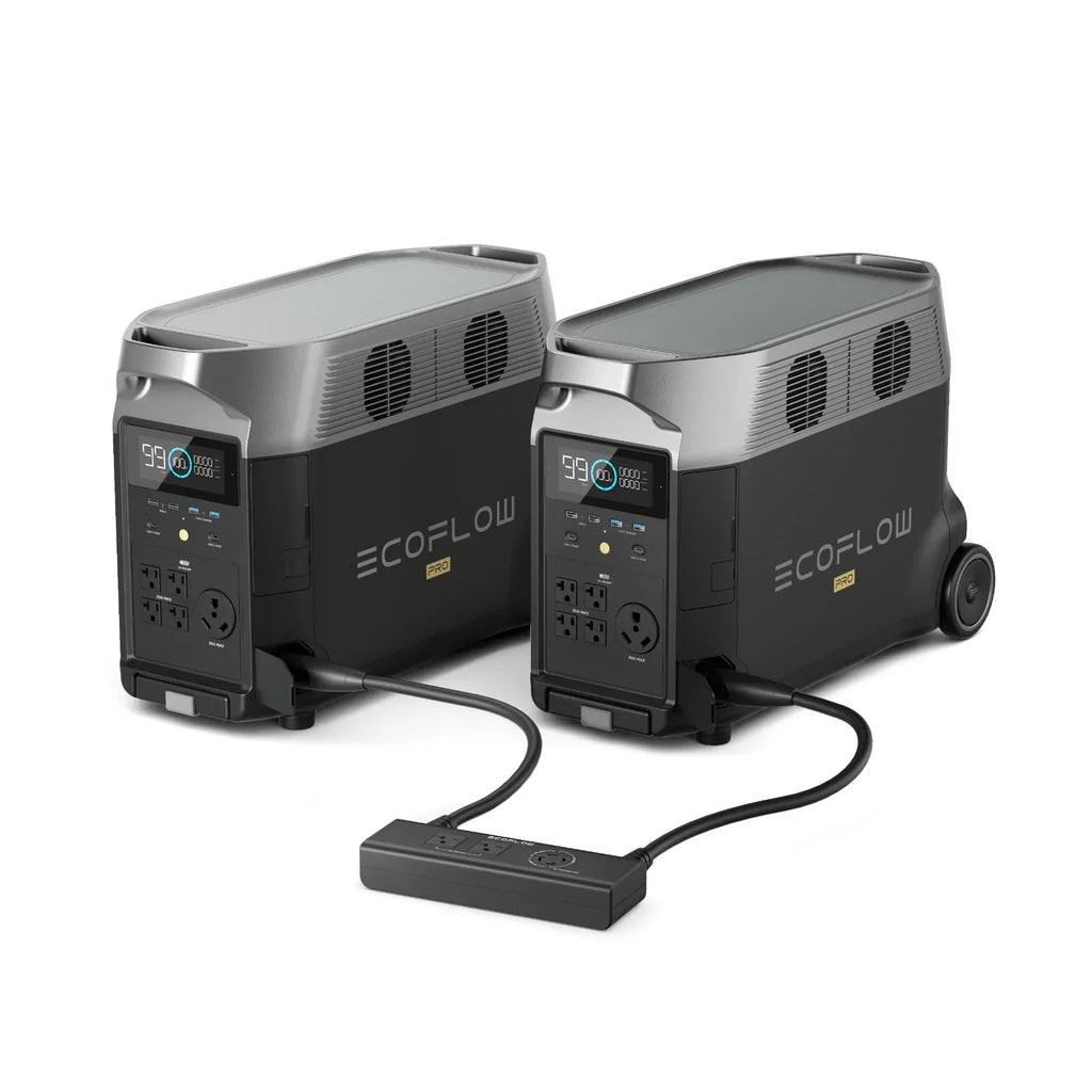 EcoFlow DELTA Pro*2 + 1*Double Voltage Hub