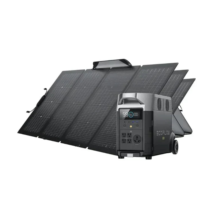 EcoFlow DELTA Pro + 3*400W Solar Panel