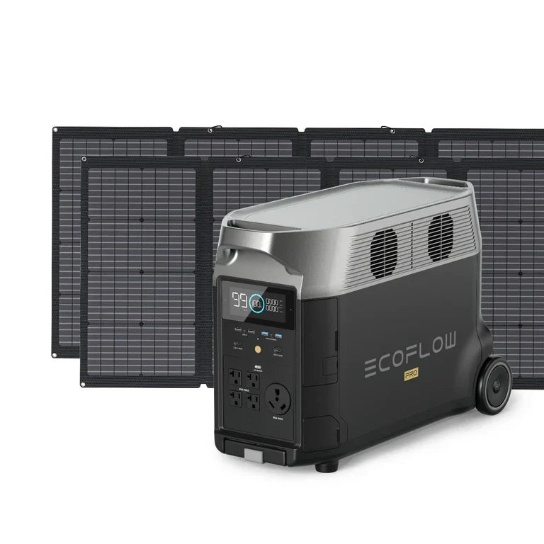 EcoFlow DELTA Pro + 2*400W Solar Panel
