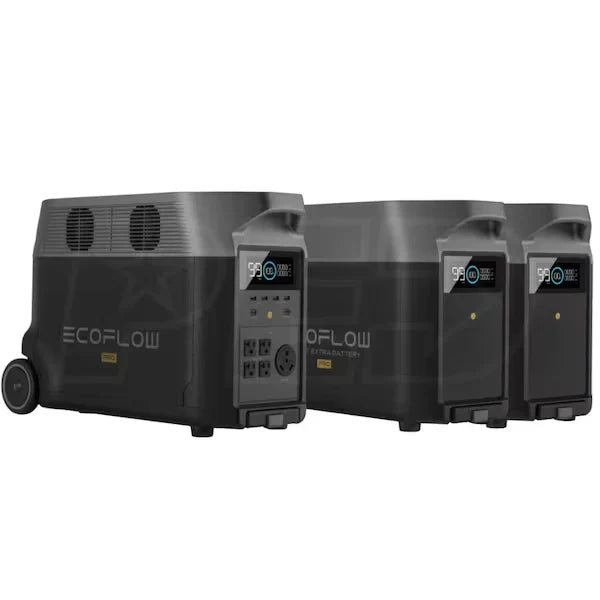 EcoFlow DELTA Pro + 2*Extra Battery