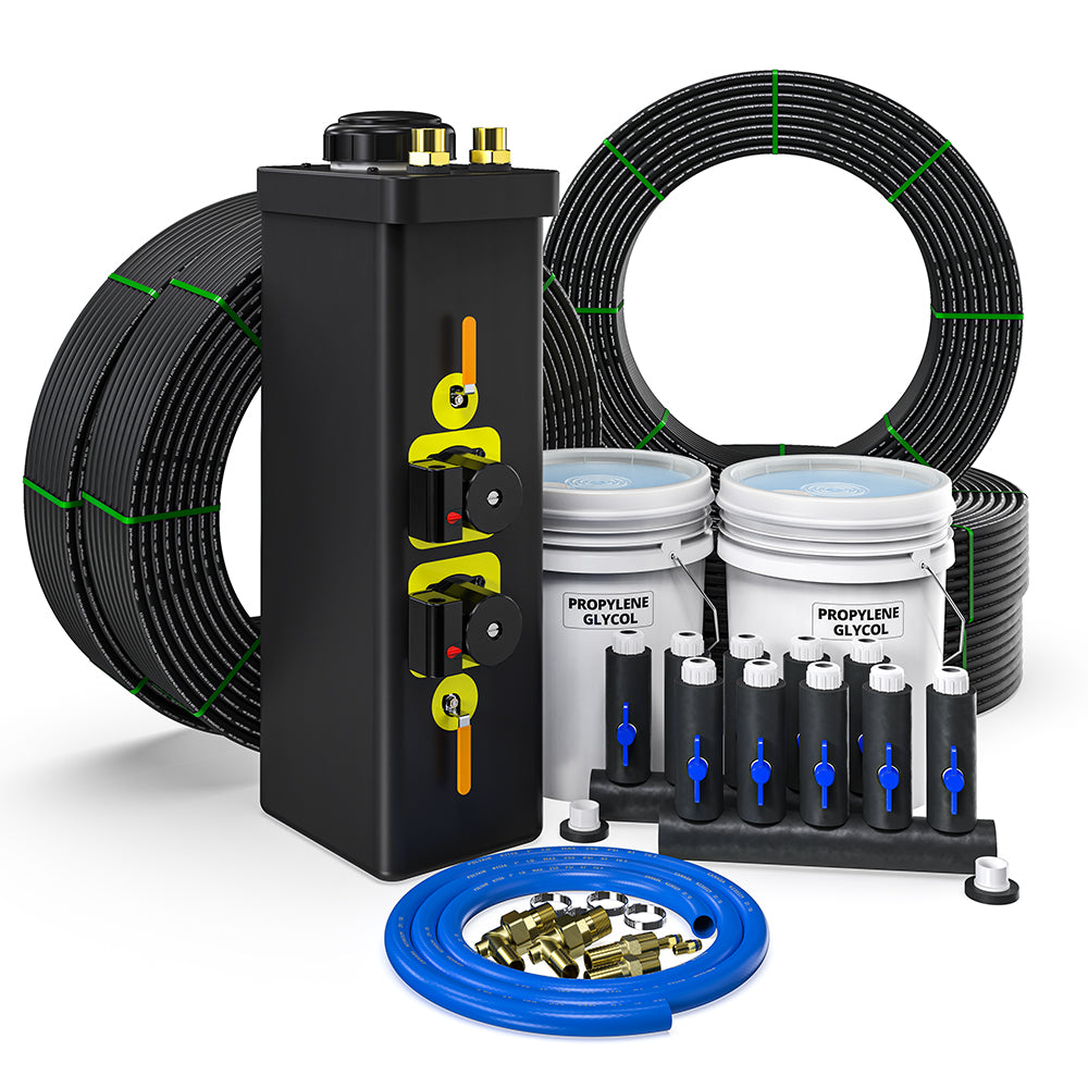 MrCool Closed Loop Installation Kit 3 ton - w/Angled Manifold - GCIK-CL3T-AM