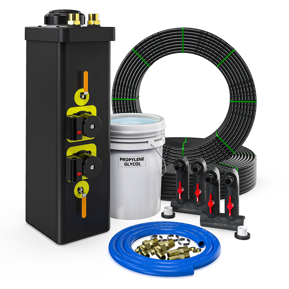 MrCool Closed Loop Installation Kit 2 ton - w/Angled Manifold - GCIK-CL2T-AM