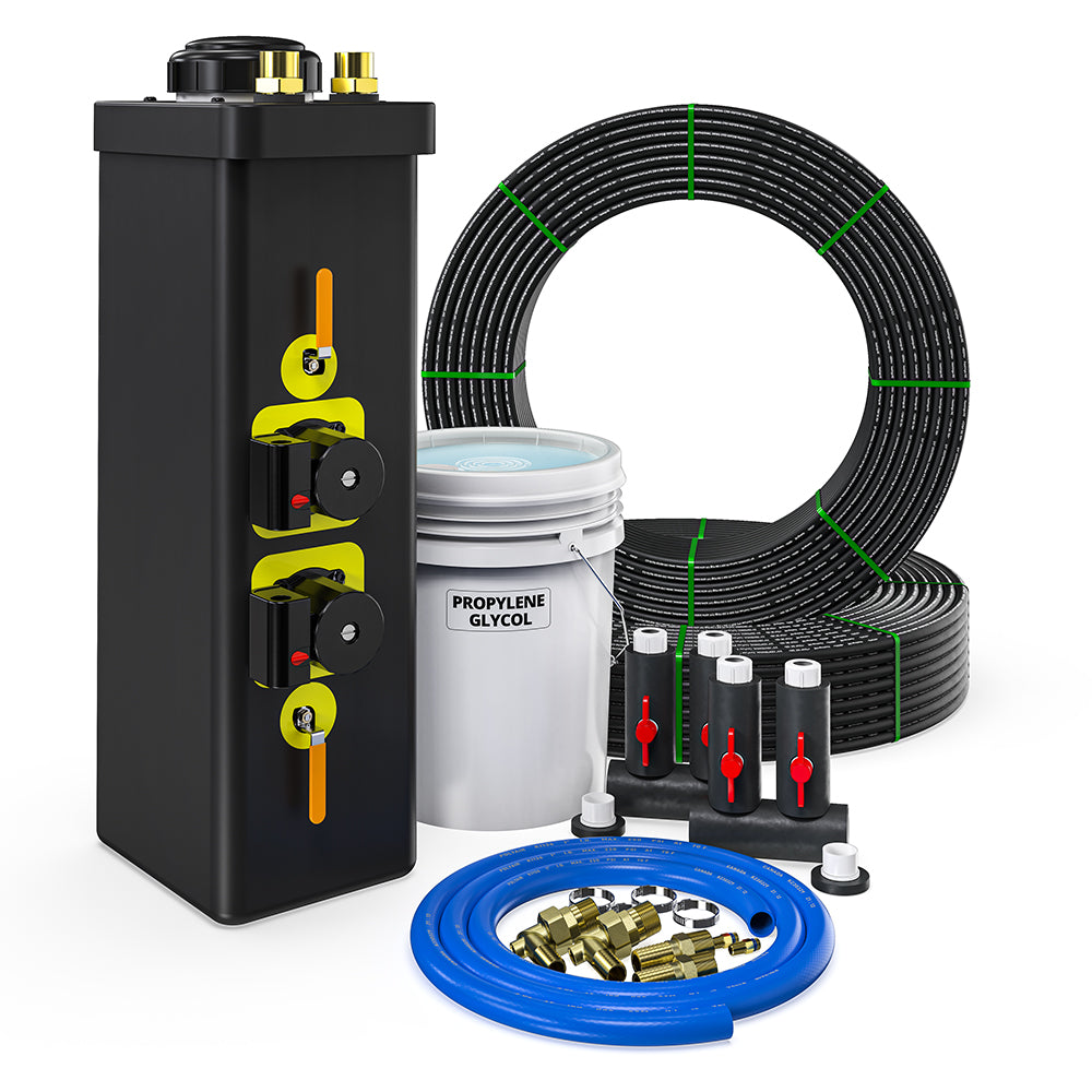 MrCool Closed Loop Installation Kit 2 ton - w/Straight Manifold - GCIK-CL2T-SM