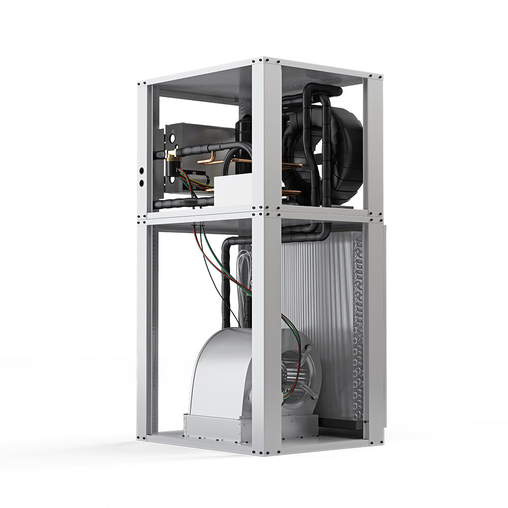 MrCool 24K BTU Downflow Two-Stage 230V 1-Phase 60Hz CuNi Coil Left Return - GCHPD024TGTANXL