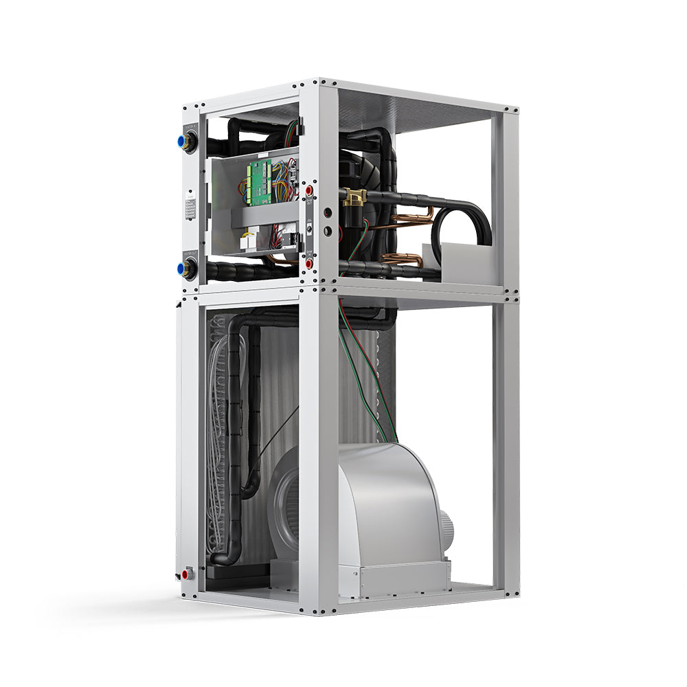 MrCool 60K BTU Downflow Two-Stage 230V 1-Phase 60Hz CuNi Coil Left w/Heater - GCHPD060TGTANDL