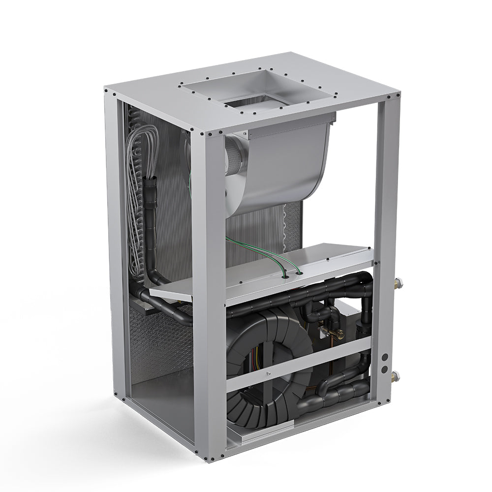 MrCool 60K BTU Vertical Two-Stage 230V 1-Phase 60Hz CuNi Coil Left Return - GCHPV060TGTANXL