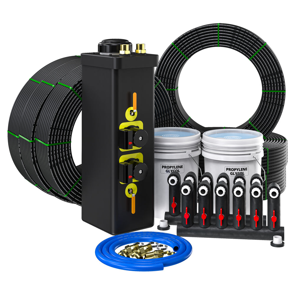 MrCool Closed Loop Installation Kit 6 ton - w/Angled Manifold - GCIK-CL6T-AM